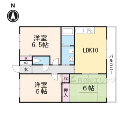 フレーバーフラッツの物件間取画像